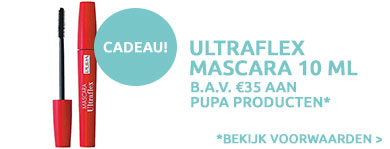 Ultraflex mascara banner