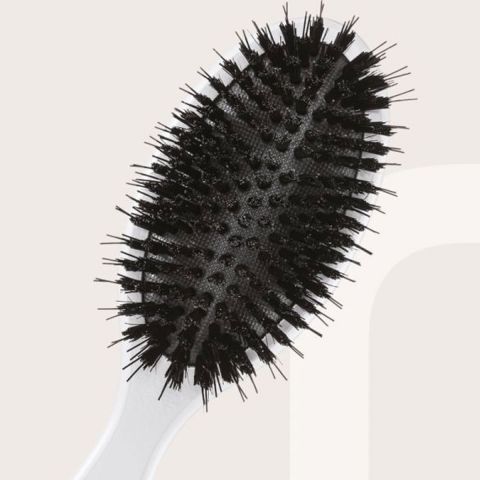 Double Hair Extensions - Hair Extension Brush - Wit