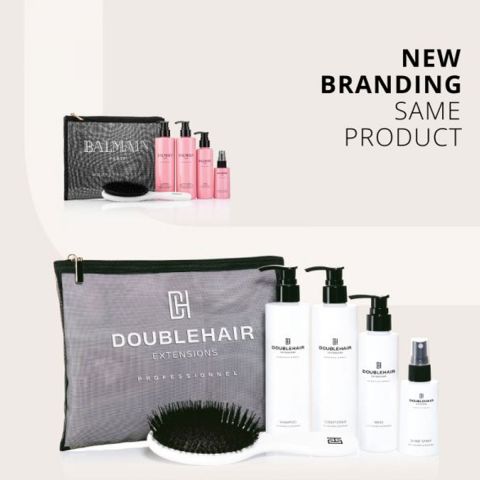 Double Hair Extensions - Haircare - Aftercare Bag