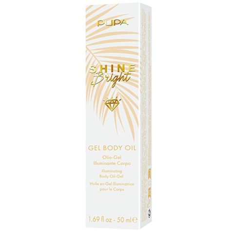 Pupa Milano - Shine Bright Gel Body Oil 001 Gold Diamond - 50 ml