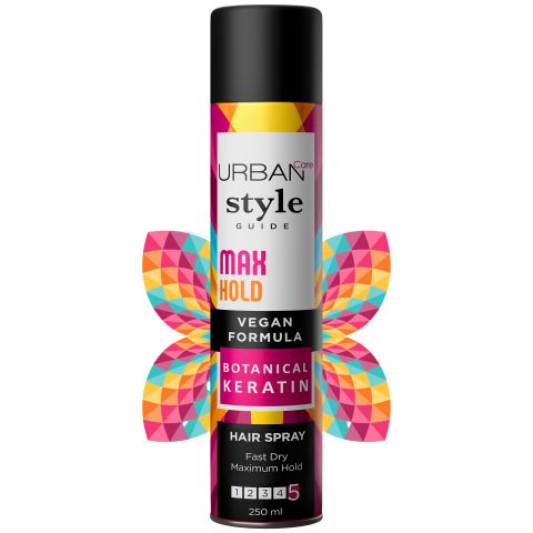 Urban Care - Style Guide Max Hold Hair Spray - 250 ml