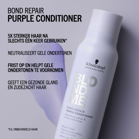 Schwarzkopf - Blond Me - Repair Purple Conditioner - 250 ml