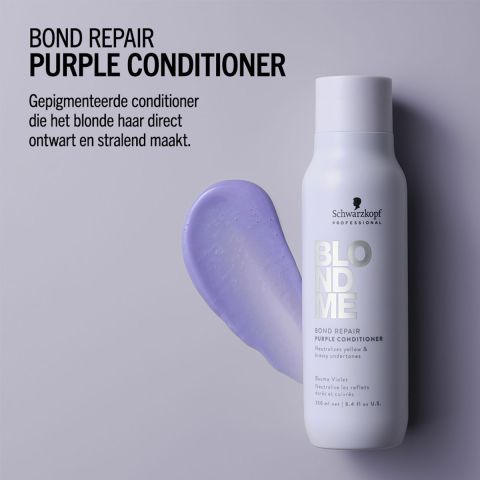 Schwarzkopf - Blond Me - Repair Purple Conditioner - 250 ml