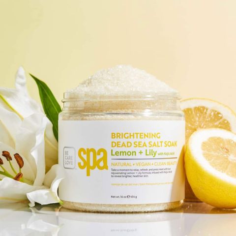 BCL SPA - Dead Sea Salt Soak Lemon+Lily - 454 gr