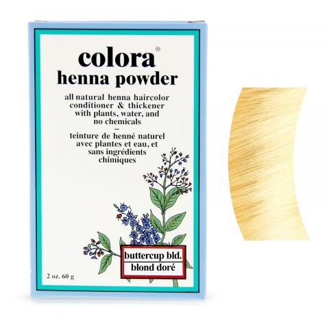 Colora Henna - Kleurpoeder - Buttercup Blonde - 60 gr