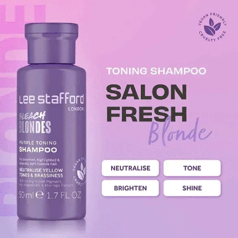 Lee Stafford - Bleach Blondes - Purple Toning Shampoo - 250 ml