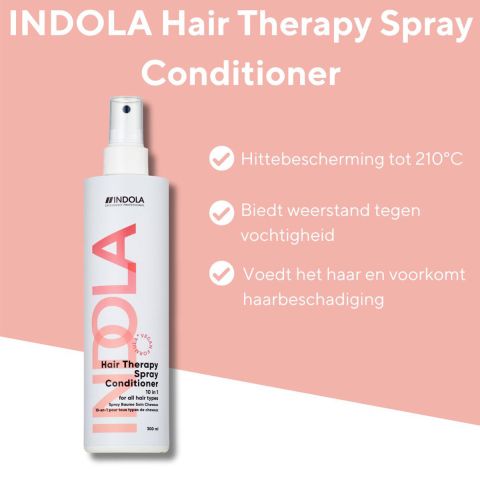 Indola - Hair Therapy Spray Leave-in Conditioner - 300 ml