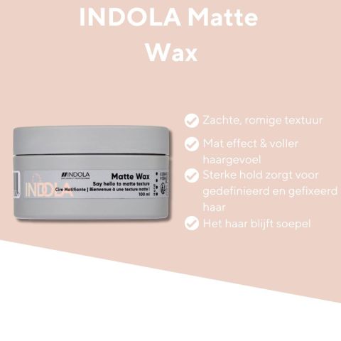 Indola - Matte Wax - 100 ml