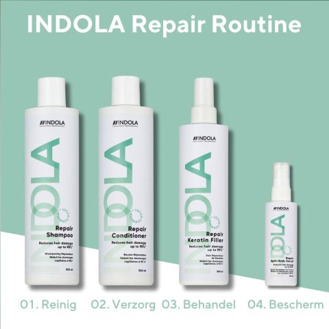 Indola - Repair Keratin Filler Treatment Leave-in spray - 300 ml