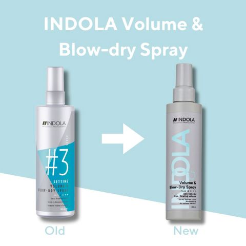 Indola - Volume & Blow Dry Spray - 200 ml