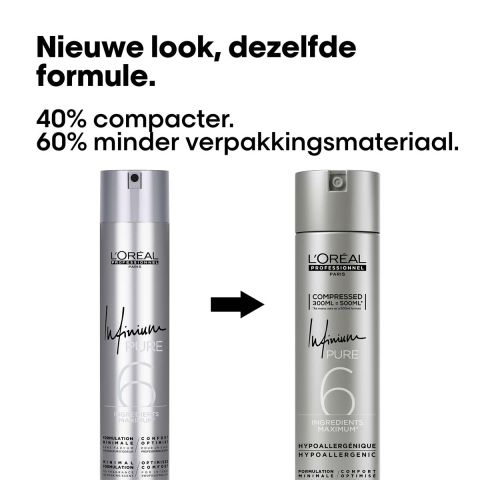 L'Oréal Professionnel - Infinium - Pure Soft - Haarspray met Lichte Hold