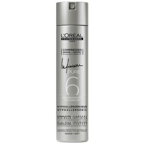 L'Oréal Professionnel - Infinium - Pure Soft - Haarspray met Lichte Hold