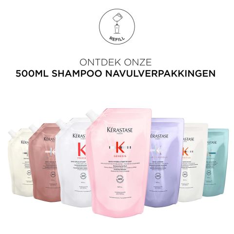 Kérastase - Chroma Absolu Bain Chroma Respect Shampoo Refill voor gekleurd haar - 500 ml