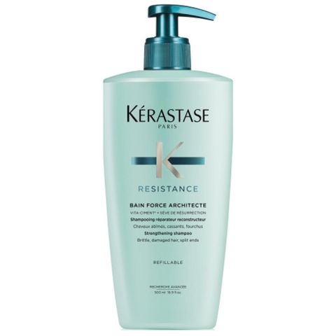 Kérastase - Résistance - Bain Force Architecte - Herstellende Shampoo voor Beschadigd Haar - 500 ml