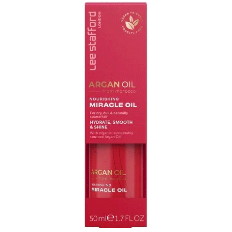 Lee Stafford - ArganOil - Nourishing Miracle Oil - Haarolie voor Droog Haar - 50 ml