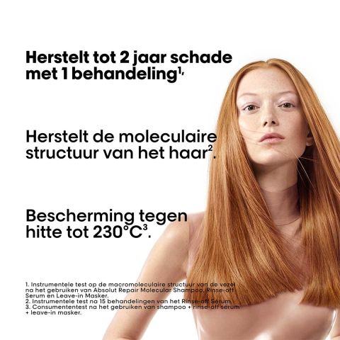 L'Oréal Professionnel - Absolut Repair Molecular Leave-in Haarmasker voor beschadigd haar