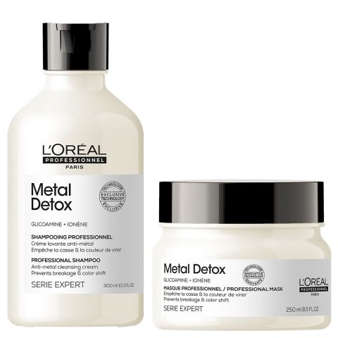 L'Oréal Professionnel - Série Expert Metal Detox Shampoo + Masker Voordeelset