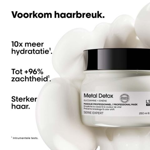 L'Oréal Professionnel - Serie Expert Metal Detox  Mask Haarmasker - voor Beschadigd Haar