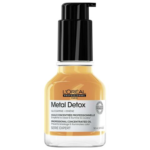 L'Oréal Professionnel - Série Expert Metal Detox Oil Haarolie voor Alle Haartypes - 50 ml