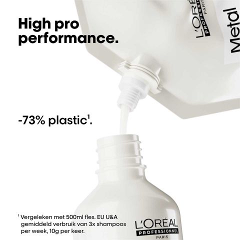 L'Oréal Professionnel - Metal Detox Shampoo 300 ml + Refill Shampoo 500 ml - Voordeelset