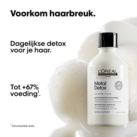 L'Oréal Professionnel - Serie Expert Metal Detox Shampoo - voor Beschadigd Haar