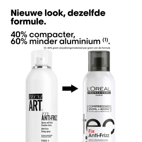 L'Oréal Professionnel - Tecni.ART Fix Anti-Frizz Spray houdt pluizig haar onder controle - 250 ml