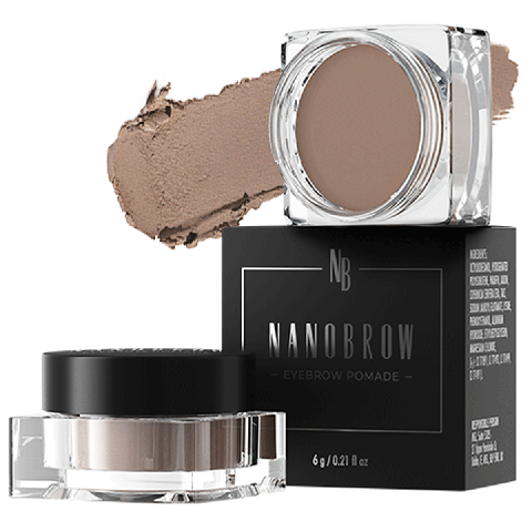 NanoBrow - Eyebrow Pomade - Light Brown - 6 gr