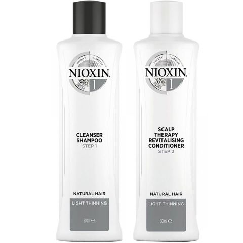 passend Masaccio Grappig Nioxin System 1 Shampoo & Conditioner Set kopen? ✓ HaarShop.nl