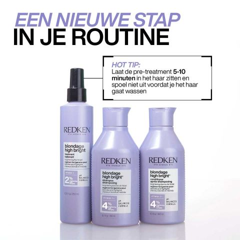 Redken - Blondage Hight Bright - Pre-Treatment voor Dof en Blond Haar - 250 ml