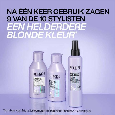 Redken - Blondage High Bright - Shampoo voor Blond Haar -  300 ml 