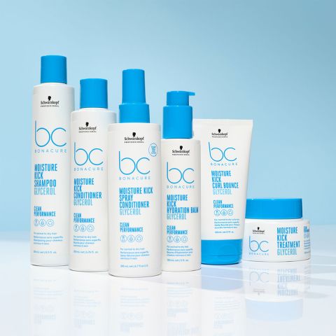 Schwarzkopf - BC Bonacure - Moisture Kick - Voordeelset voor krullend / wavy haar