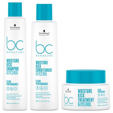 Schwarzkopf - BC Bonacure - Moisture Kick - Voordeelset voor droog haar