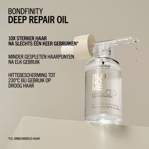 Schwarzkopf - Blond Me - Bondfinity Repair Oil - 50 ml