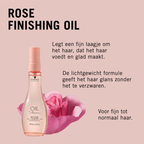 Schwarzkopf - Oil Ultime - Rose Finishing Oil - 100 ml
