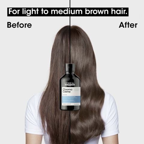 L'Oréal Professionnel - Série Expert - Chroma Crème Ash - Shampoo voor Lichtbruin tot Bruin Haar