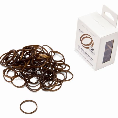 Veganboost - Anti-Breakage Hair Ties - Brown