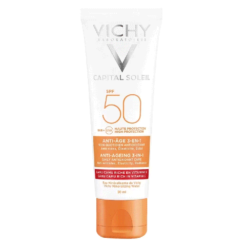 Vichy - Capital Soleil - Anti-Age Zonnebrand SPF50 - 50 ml