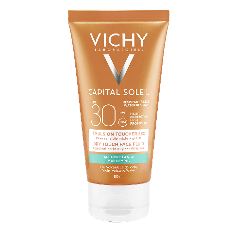 Vichy - Capital Soleil - Dry Touch Zonnecrème SPF30 - Gezicht - 50ml 