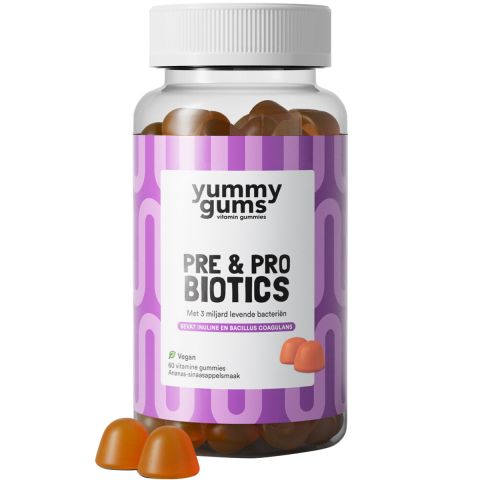 Yummygums - Pre & Probiotica - 30 Gummies