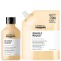 L'Oréal Professionnel - Absolut Repair Shampoo 300 ml + Refill Shampoo 500 ml voor beschadigd haar - Voordeelset