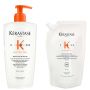 Kérastase - Nutritive Bain Satin Riche Shampoo 500 ml + Refill Shampoo 500 ml - Voordeelset