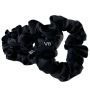 Veganboost - Scrunchies Black 6 Stuks - Big Size