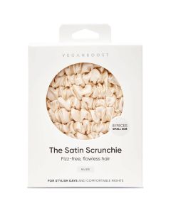 Veganboost Scrunchies Nude 8 Stuks Small