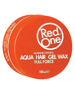 Red One - Orange - Aqua Hair Gel Wax - Full Force - 150 ml