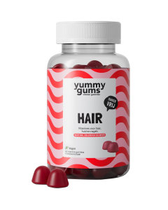 Yummygums Hair Gummies Vitamines voor haar, huid en nagels 60 stuks