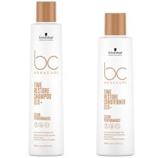 Schwarzkopf - BC Bonacure - Time Restore - Shampoo & Conditioner Set Packshots